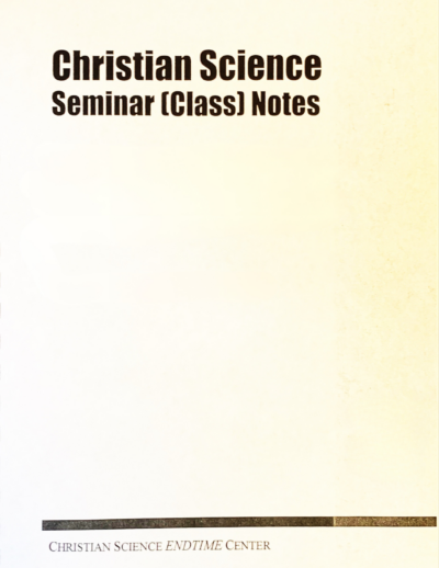Seminar (Class) Notes